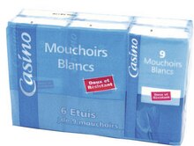 Casino Shop Les Goudes - MOUCHOIRS BLANCS Promo MOUCHOIRS BLANCS dans le catalogue Casino Shop "Le grand live des marques #Les promos font le show ! !" à Les Goudes