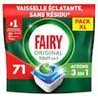 Capsules lave-vaisselle "Pack XL" - FAIRY en promo chez Carrefour Market Villepinte à 10,14 €