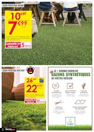 Offre Gazon dans le catalogue Décor Discount du moment à la page 2