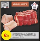 Viande bovine : Pot au feu avec os - JEAN ROZÉ à 6,99 € dans le catalogue Intermarché Super