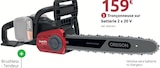 Tronçonneuse sur batterie 2 x 20 V - INVENTIV - Mr.Bricolage à Aix-en-Provence Tronçonneuse sur batterie 2 x 20 V - INVENTIV en promo chez Mr.Bricolage Aix-en-Provence à 159,00 €