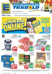 EDEKA Supermarkt Prospekt der aktuellen Woche mit 38 Seiten, gültig von 10.08.2026 bis 15.08.2026, in Leinach und Umgebung Aktueller EDEKA Supermarkt Prospekt in Leinach und Umgebung, "Wir lieben Lebensmittel!" mit 38 Seiten, 10.08.2026 - 15.08.2026