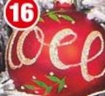 Boule rouge “Noël” dans le catalogue Bazarland