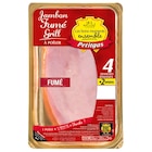 Jambon Fumé Grill à Poêler - PETITGAS en promo chez Carrefour Jambon Fumé Grill à Poêler - PETITGAS dans le catalogue Carrefour