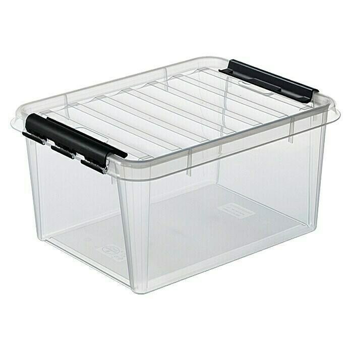 BAUHAUS Dümmer - SmartStore Aufbewahrungsbox Classic (L x B x H: 50 x 39 x 26 cm, Kunststoff, Transparent) SmartStore Aufbewahrungsbox Classic (L x B x H: 50 x 39 x 26 cm, Kunststoff, Transparent) Angebot bei BAUHAUS Dümmer im Prospekt Bringen Sie Ordnung in Werkstatt, Haus & Garten