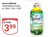 Luftfrisch im Angebot bei GLOBUS in Kaiserslautern Luftfrisch Angebote von Lenor bei GLOBUS Kaiserslautern für 3,99 €