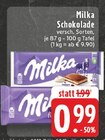Schokolade im Angebot bei E center in Grevenbroich Schokolade Angebote von Milka bei E center Grevenbroich für 0,99 €