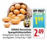Herzstücke Spargelfrühkartoffeln Angebote von EDEKA bei E center Kaiserslautern für 1,99 €