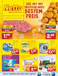 Aktueller Netto Marken-Discount Prospekt, "Aktuelle Angebote", mit Angeboten der Woche, gültig von 24.11.2025 bis 24.11.2025
