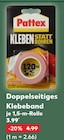 Doppelseitiges Klebeband Angebote von Pattex bei Kaufland Kiel für 3,99 €