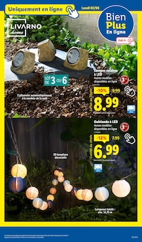 Promotion Guirlande Led dans le prospectus Lidl, valable du 02/06/2025 au 05/06/2025 Promo Guirlande Led dans le catalogue Lidl du moment à la page 19