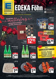 E center Prospekt Wir lieben Lebensmittel! mit 1 Seite