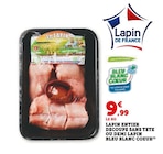 Lapin entier découpé sans tête - Lapin de France - Hyper U à Reims Lapin entier découpé sans tête - Lapin de France en promo chez Hyper U Reims à 9,99 €