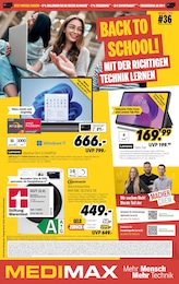 MEDIMAX Prospekt für Moers mit 8 Seiten MEDIMAX Prospekt für Moers: "BACK TO SCHOOL!", 8 Seiten, 28.08.2026 - 04.09.2026