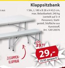 Klappsitzbank im Angebot bei Sonderpreis Baumarkt in Göttingen Klappsitzbank Angebote bei Sonderpreis Baumarkt Göttingen für 29,00 €