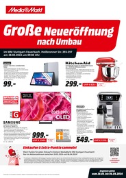 MediaMarkt Saturn Prospekt für Gerlingen: "Große Neueröffnung nach Umbau", 12 Seiten, 28.03.2024 - 06.04.2024