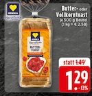 Butter-Toast Angebote von Edeka Herzstücke bei EDEKA Niederkassel für 1,29 €