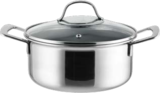 Premium-Edelstahltopf von SILVERCREST im aktuellen Lidl Prospekt für 19,99 €