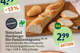 Bio-Familienbaguette Angebote von Naturland Herzberger bei tegut Göttingen für 2,99 €