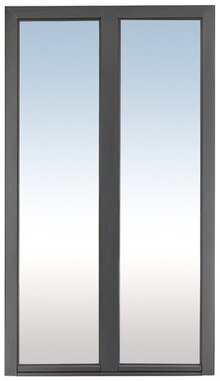 Brico Dépôt Houilles - PORTE-FENÊTRE ALUMINIUM GRIS 2 VANTAUX LARG. 140 X HAUT. 215 CM UW*=1,7 Promo PORTE-FENÊTRE ALUMINIUM GRIS 2 VANTAUX LARG. 140 X HAUT. 215 CM UW*=1,7 dans le catalogue Brico Dépôt "Fenêtres" à Houilles