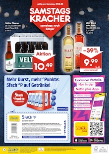 Bier im Netto Marken-Discount Prospekt "DER ORT, AN DEM DU IMMER AUSGEZEICHNETE PREISE FINDEST." mit 4 Seiten (Mannheim)