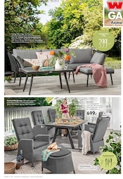 Aktueller Möbel Wanninger Prospekt mit Gartentisch, "SPAR-KAUF", Seite 22