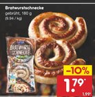 Bratwurstschnecke im Netto Marken-Discount Prospekt Bratwurstschnecke von im aktuellen Netto Marken-Discount Prospekt für 1,79 €