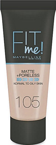 Fond de teint blister matte + poreless n°105 fit me! - Géant Casino à Argenteuil Fond de teint blister matte + poreless n°105 fit me! en promo chez Géant Casino Argenteuil à 4,89 €