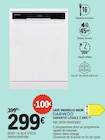 Lave vaisselle 60CM - Daewoo - E.Leclerc à Bergerac Lave vaisselle 60CM - Daewoo en promo chez E.Leclerc Bergerac à 299,00 €