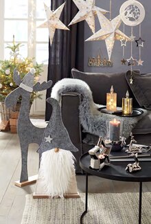Ernstings family Krefeld - Deko-Aufsteller Deko-Aufsteller Angebot bei Ernstings family Krefeld im Prospekt "Feste Funkeln."