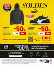 Catalogue Sport 2000 en cours à Béziers, "SOLDES", Page 2