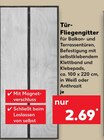 Tür-Fliegengitter Weiß im Angebot bei Kaufland in Gütersloh Tür-Fliegengitter Weiß Angebote bei Kaufland Gütersloh für 2,69 €