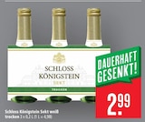 Sekt weiß trocken im Angebot bei Marktkauf in Bietigheim-Bissingen Sekt weiß trocken Angebote von Schloss Königstein bei Marktkauf Bietigheim-Bissingen für 2,99 €