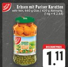 Erbsen mit Pariser Karotten bei EDEKA im Stolberg Prospekt für 1,11 €