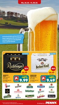 Bier im aktuellen Penny Prospekt (Eberswalde) Bier im Penny Prospekt "Wer gĂĽnstig will, muss Penny." mit 47 Seiten (Eberswalde)