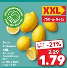 Aktuelles Span. Zitronen XXL Angebot bei Kaufland in Bremen ab 1,79 €