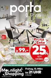 porta Möbel Prospekt: "KRASSER DENN JE!", 16 Seiten, 08.03.2026 - 21.03.2026