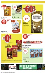 Offre Kinder Chocolat dans le catalogue Casino Supermarchés du moment à la page 20