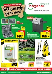 hagebau kompakt Baumarkt Prospekt der aktuellen Woche mit 8 Seiten, gültig von 05.07.2025 bis 12.07.2025, in Woltersdorf und Umgebung Aktueller hagebau kompakt Baumarkt Prospekt in Woltersdorf und Umgebung, "SO günstig geht das!" mit 8 Seiten, 05.07.2025 - 12.07.2025