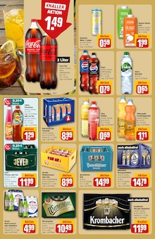 Cola im aktuellen REWE Prospekt (Halle (Saale)) Cola im REWE Prospekt "Dein Markt" mit 32 Seiten (Halle (Saale))