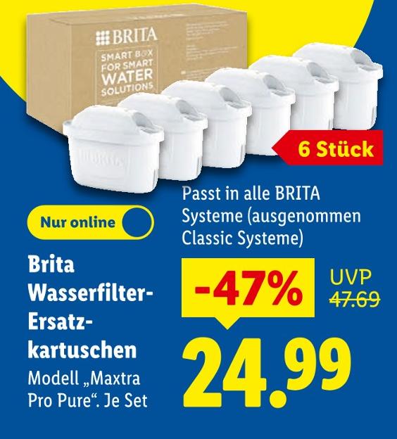 Wasserfilter-Ersatzkartuschen