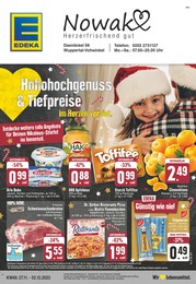 EDEKA Prospekt für Wuppertal mit 24 Seiten EDEKA Prospekt für Wuppertal: "Aktuelle Angebote", 24 Seiten, 27.11.2023 - 02.12.2023
