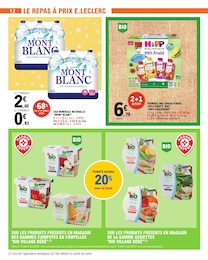 Offre Eau Minérale dans le catalogue E.Leclerc du moment à la page 12