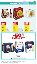 Prix et réduction Bière D'abbaye dans le prospectus Carrefour Market en cours Offre Bière D'abbaye dans le catalogue Carrefour Market du moment à la page 55