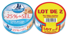 Super U Viroflay - THON ENTIER AU NATUREL -25% DE SEL Promo THON ENTIER AU NATUREL -25% DE SEL dans le catalogue Super U Des prix qui tombent vraiment bien ! à Viroflay
