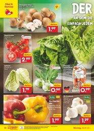 Bio Lebensmittel Angebot im aktuellen Netto Marken-Discount Prospekt auf Seite 10