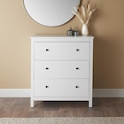 Commode 3 tiroirs en promo chez B&M Commode 3 tiroirs dans le catalogue B&M