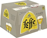 Bière Belge d’Abbaye Blonde 6.6% vol. - LEFFE en promo chez Casino Supermarchés Vaulx-en-Velin à 10,99 €
