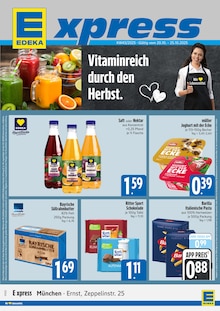 Aktueller E xpress Prospekt "Vitaminreich durch den Herbst" für München Aktueller E xpress Prospekt für München mit Seiten