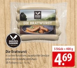 famila Nordost Neu Wulmstorf - Die Bratwurst Angebot im Prospekt Die Bratwurst bei famila Nordost im Neu Wulmstorf Prospekt für 4,69 €